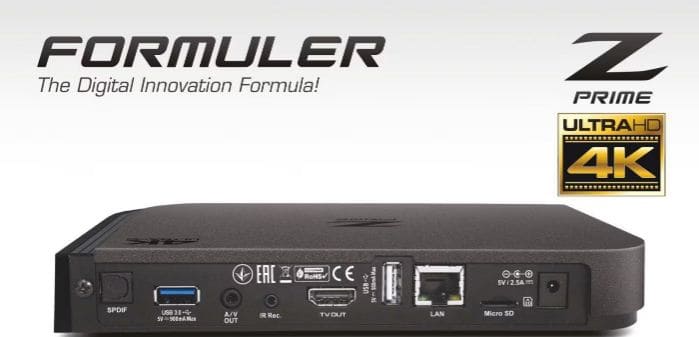Formuler Z device with remote control