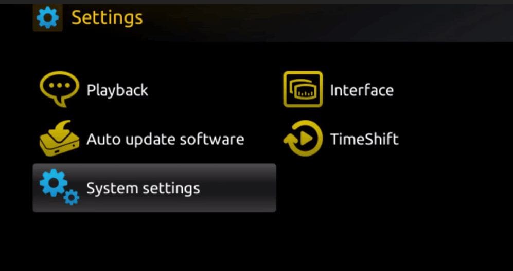 MAG System Settings