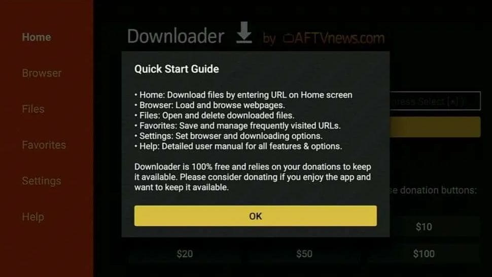Click OK