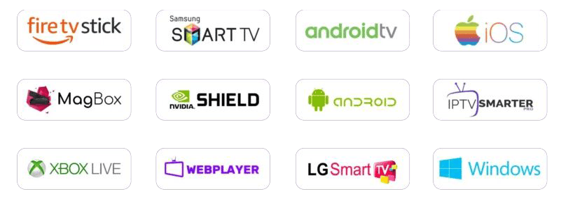 IPTV setup on multiple devices - Android, iOS, Smart TVs, Firestick