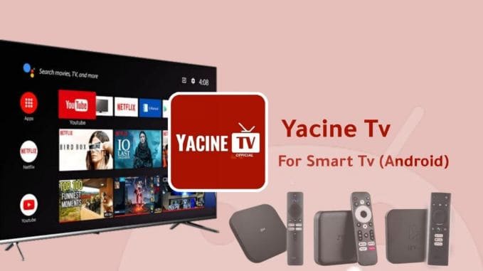 Yacine TV app interface