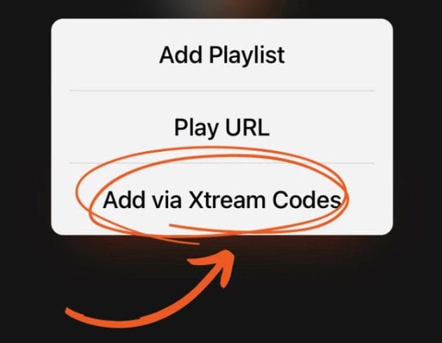 Apple TV IPTV app configuration
