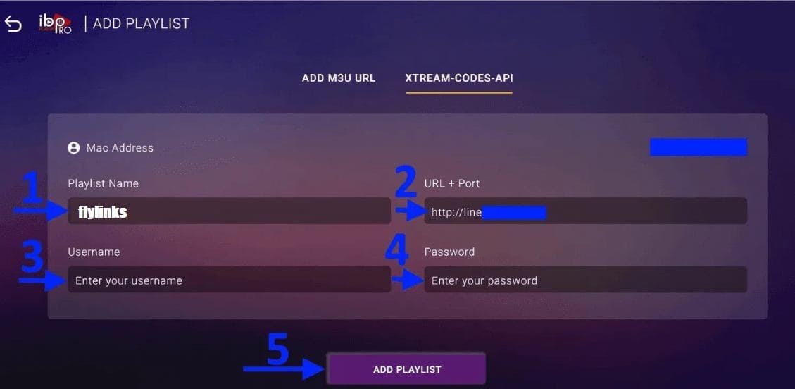IBO Player Pro Playlist Configuration