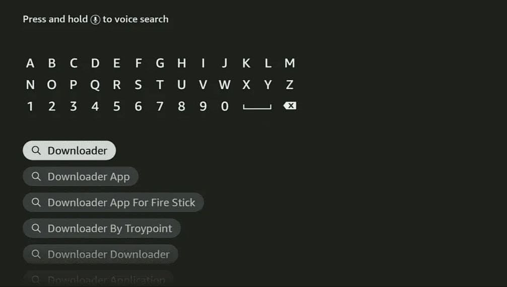 Downloader in Search Results