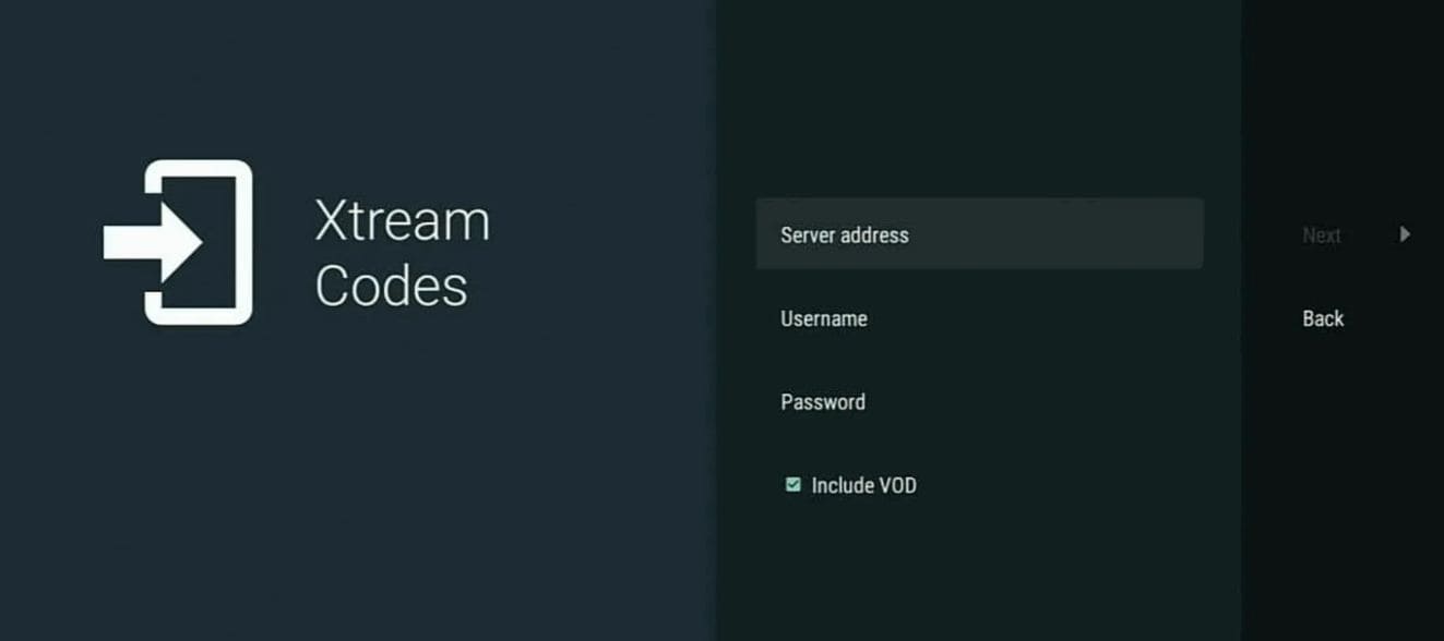 TiviMate Xtream Credentials