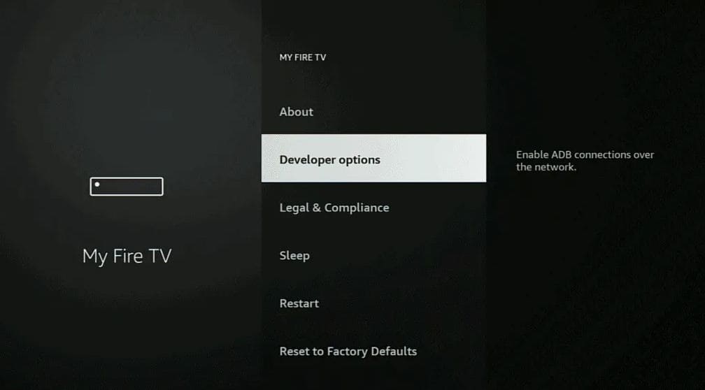 My Fire TV Menu