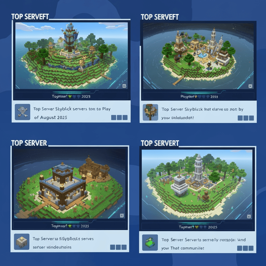 Best Skyblock Servers 2025
