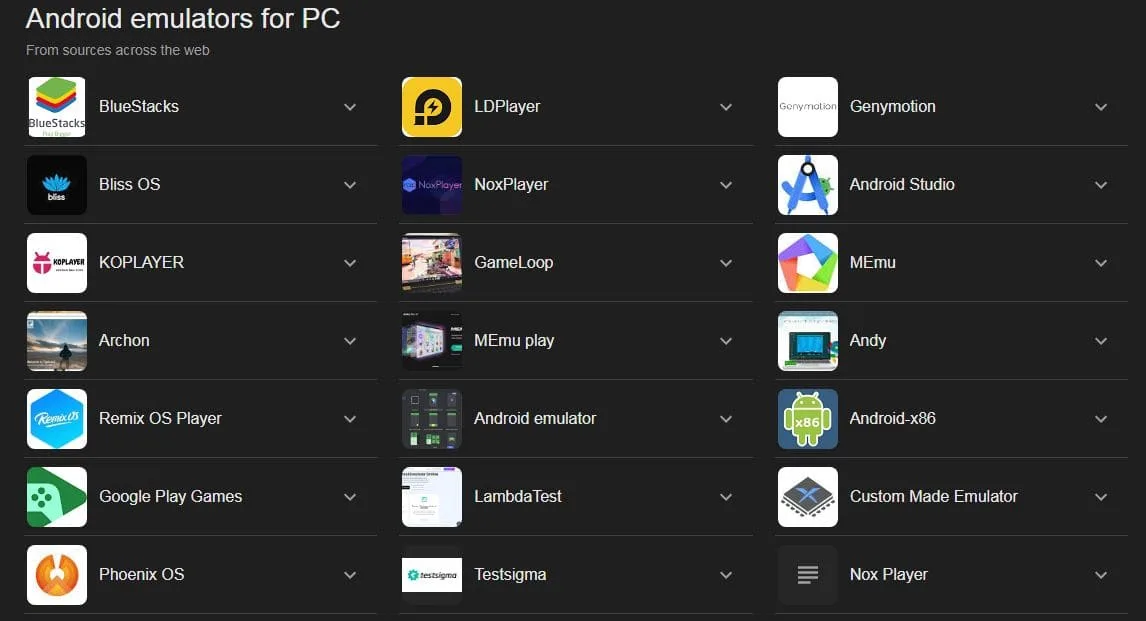 20+ Best Android Emulators for PC & Mac in 2025 – Performance Comparison