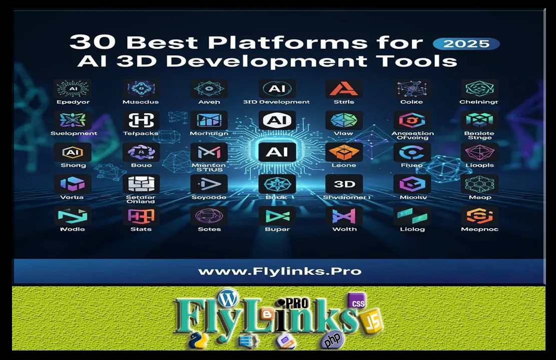 Comprehensive overview of 30 best AI-powered 3D development platforms including VR creation tools, character generators, and neural rendering engines for 2025
