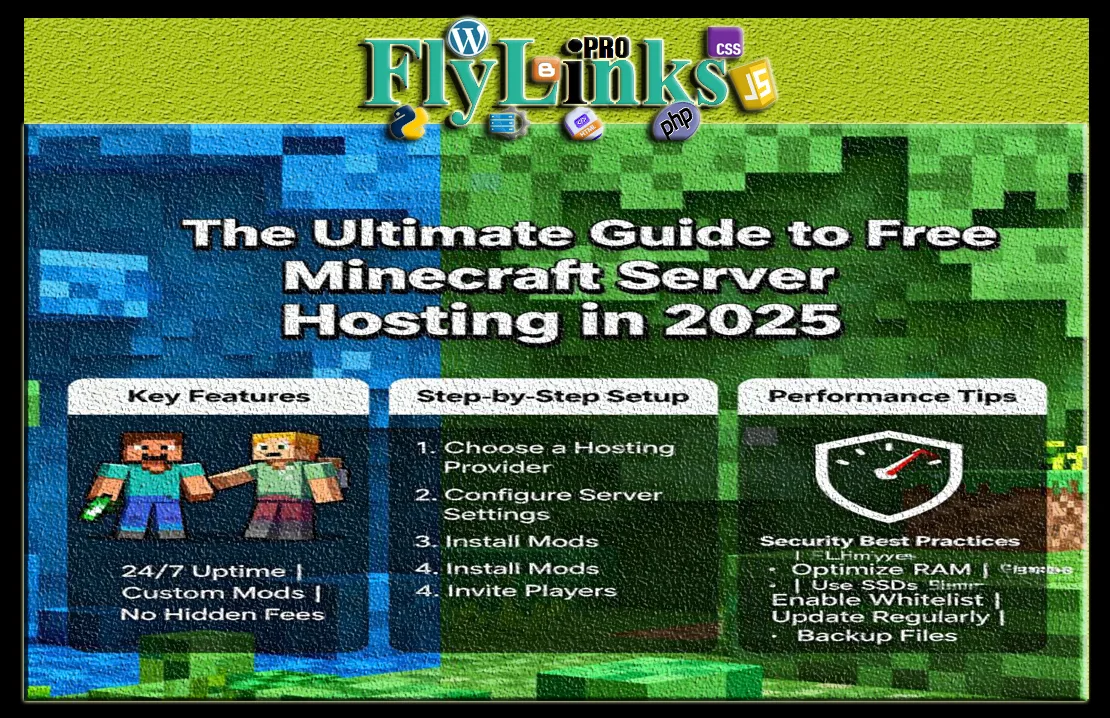Free Minecraft server hosting 2025