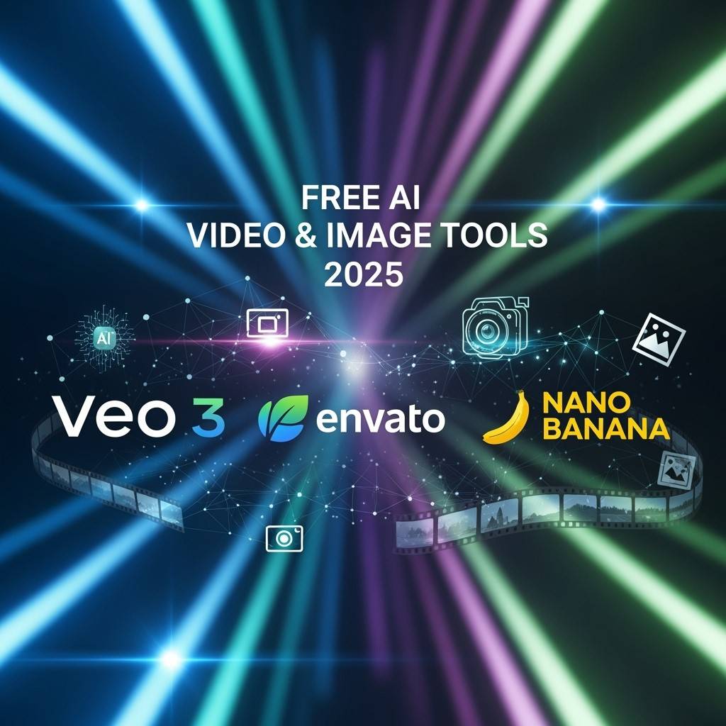 Step-by-step workflow combining Veo 3, Envato, and Nano Banana